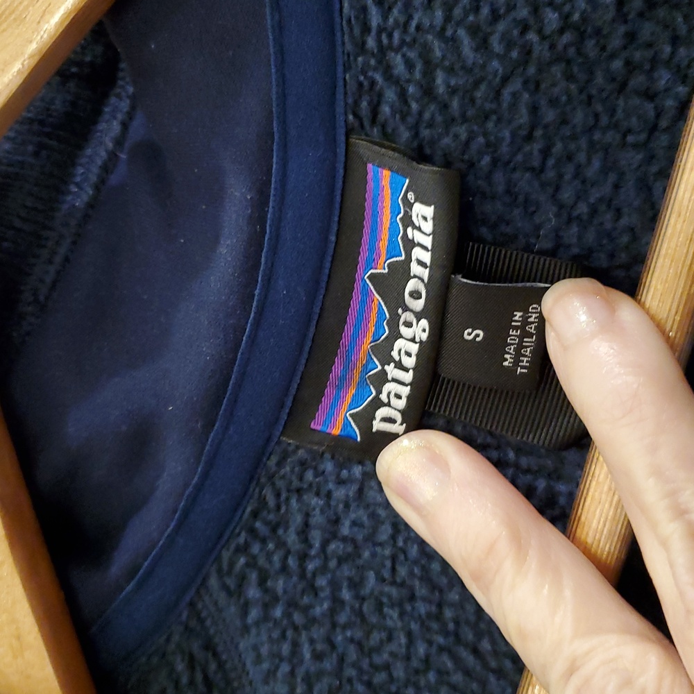 Patagonia Better Sweater Navy Blue Jacket Women Small Quarter Zip Pullover - Picture 8 of 13
